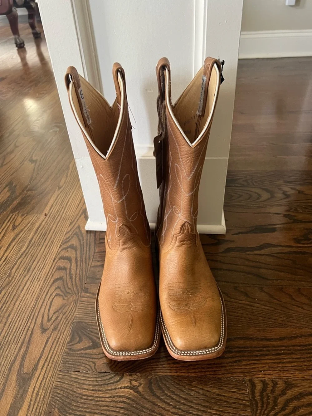 Classic Brown Western Cowboy Boots